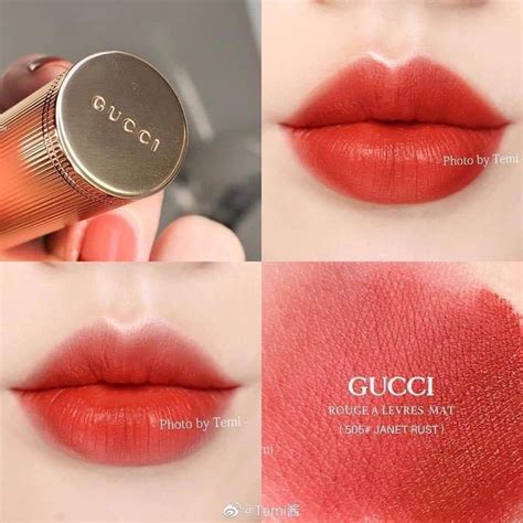 gucci lipstick 505 matte